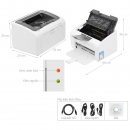 Máy In Laser Trắng Đen HP LaserJet Pro M12a (T0L45A)